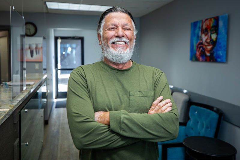 Royse, an ADHP implant patient