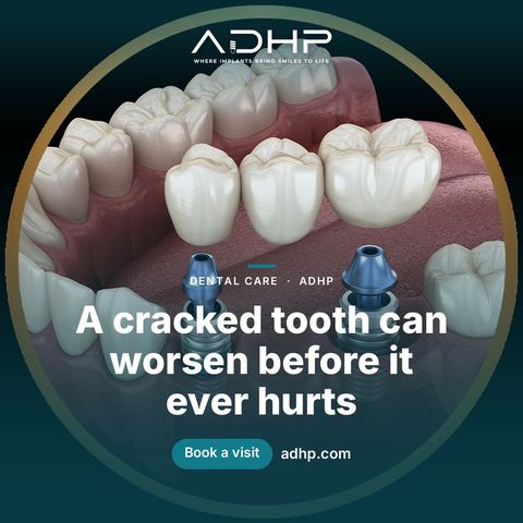 A cracked tooth can worsen before it ever hurts