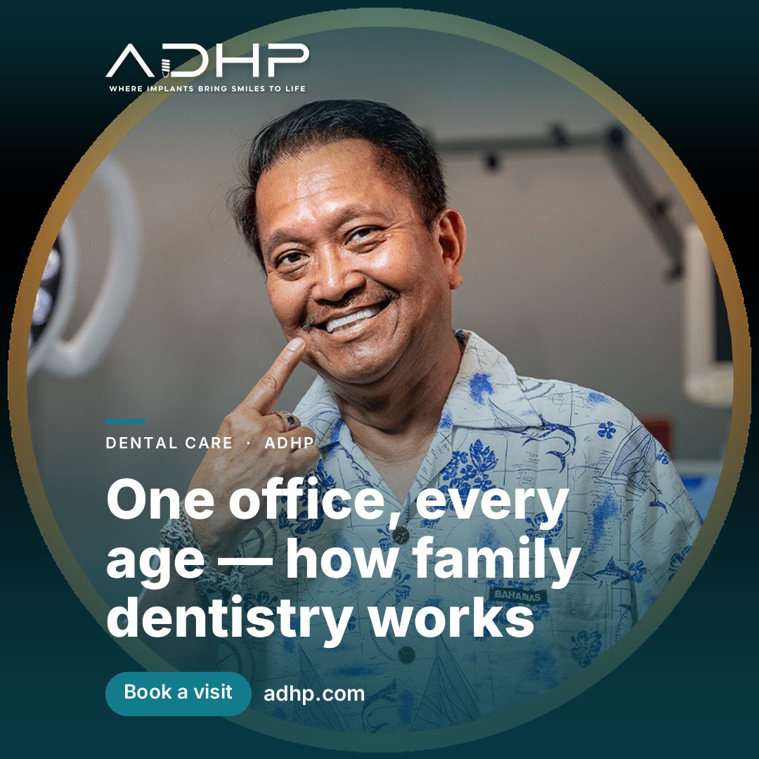 One office, every age — how family dentistry works