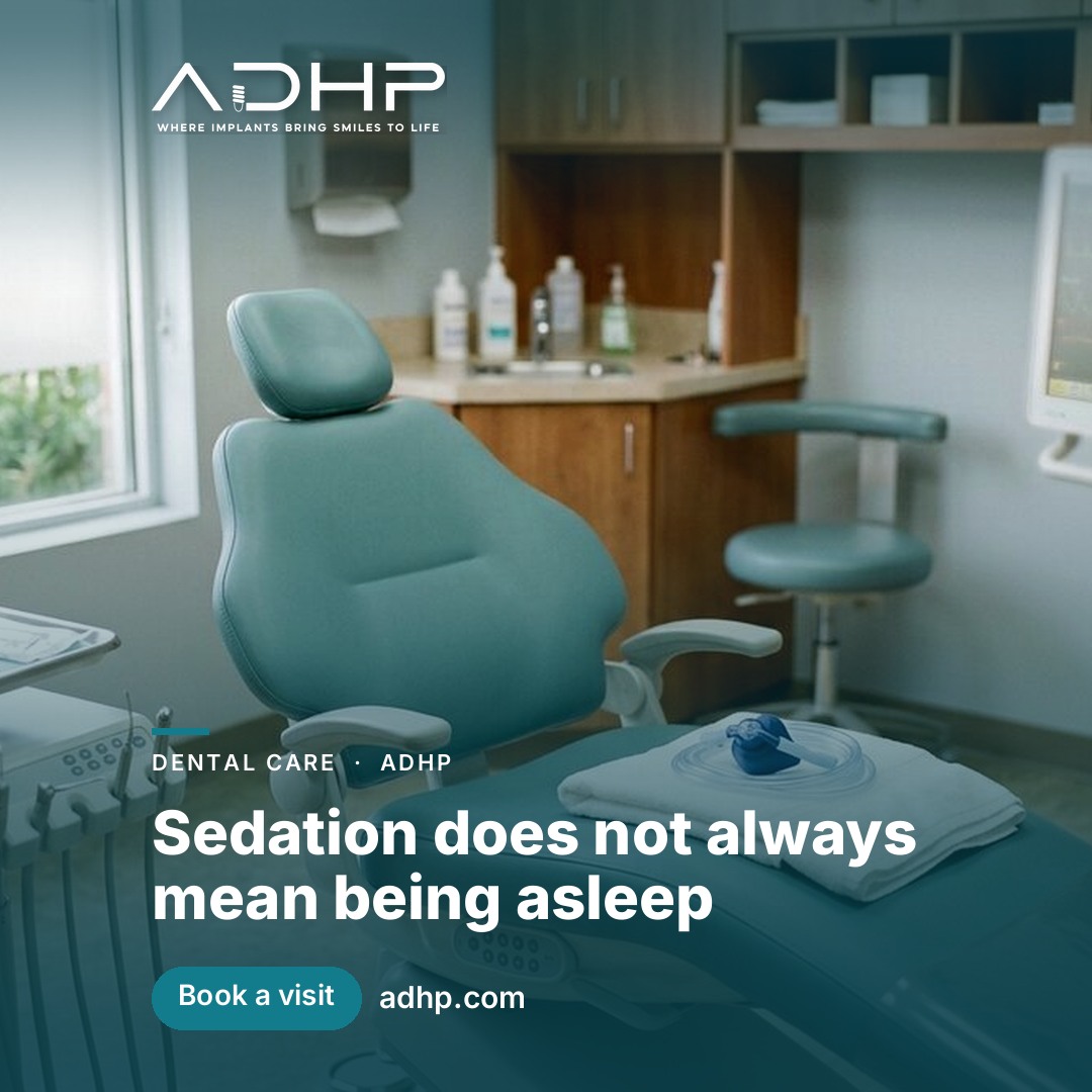Sedation does not always mean being asleep